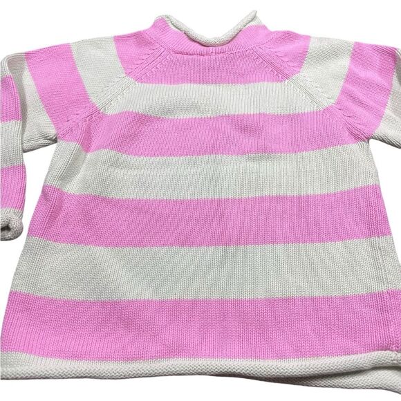 LL Bean Knit Sweater Owl and Stripes Toddler Size 2T - Picture 5 of 9